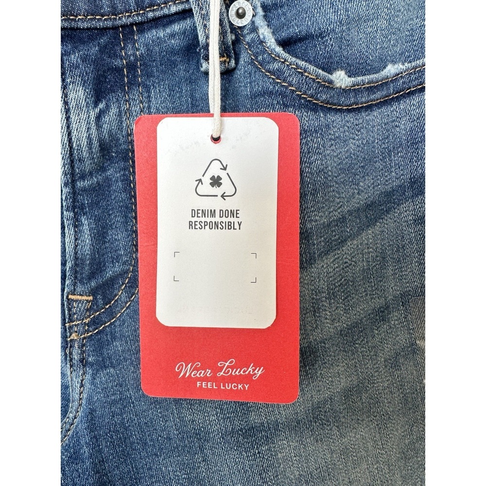 Lucky Brand Sweet Jeans Womens 6/28 Blue Denim Medium Wash Mid Rise Straight Leg - Picture 9 of 10